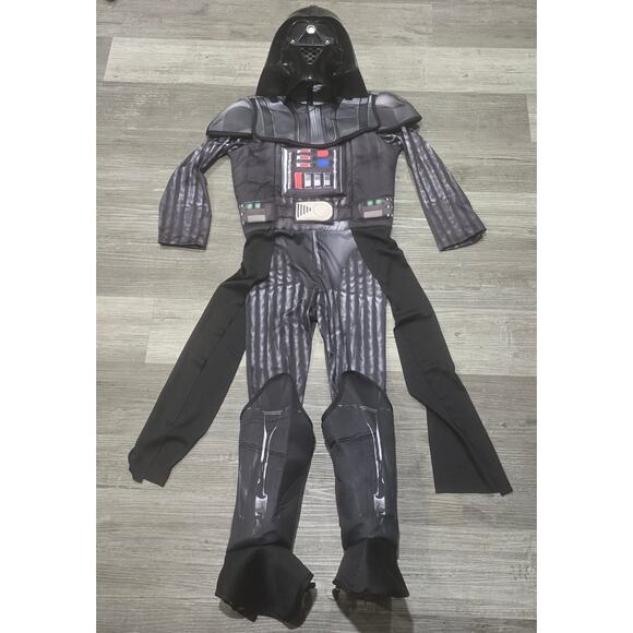 Star Wars Rubie's Darth Vader Mask & One Piece Halloween Costume Cosplay - Picture 12 of 12